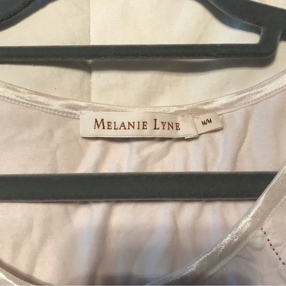 Melanie Lyne white zipper top - Picture 3 of 3